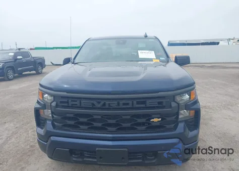 2023 Chevrolet Silverado 1500 2Wd Short Bed Custom из США, поврежденный, VIN 1GCPABEK5PZ228521